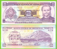 HONDURAS 2 LEMPIRAS 2006  P-80Af UNC - Honduras