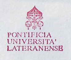 Vatican 2000 Fragment Meter Stamp Neopost Electronic Pontificia Università Lateranense Pontifical Lateran University - Briefe U. Dokumente