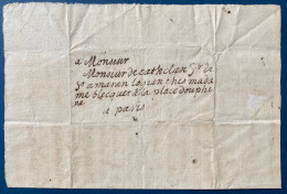 Lettre Du 10 Aout 1682 De RABASTENS Pour PARIS DAUPHINE écrite Par Marthe De Clausade TTB - ....-1700: Précurseurs