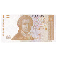 Billet, Croatie, 1 Dinar, 1991, 1991-10-08, KM:16a, NEUF - Croatie