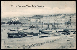 España - La Coruña - Vista De La Dársena - La Coruña