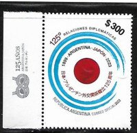 ARGENTINA - AÑO 2023 - 125 Aniversario Del Establecimiento De Relaciones Diplomáticas Con Japón. - MNH - Unused Stamps