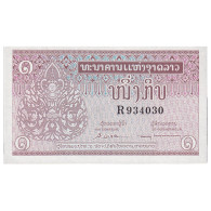 Billet, Laos, 1 Kip, KM:8a, NEUF - Laos