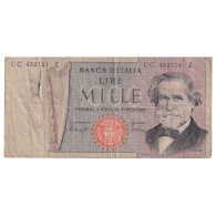 Billet, Italie, 1000 Lire, 1977, 1977-01-10, KM:101e, TB - 1000 Liras