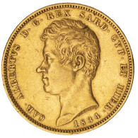 Royaume De Sardaigne-100 Lire Charles-Albert 1834 Turin - Piémont-Sardaigne-Savoie Italienne