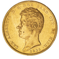 Royaume De Sardaigne-100 Lire Charles-Albert 1835 Turin - Piémont-Sardaigne-Savoie Italienne