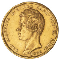 Royaume De Sardaigne-100 Lire Charles-Albert 1835 Turin - Piamonte-Sardaigne-Savoie Italiana