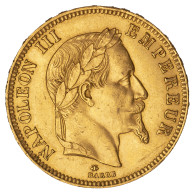 Second-Empire- 100 Francs Napoléon III Tête Laurée 1864 Paris - 100 Francs-or