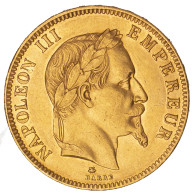 Second-Empire-100 Francs Napoléon III Tête Laurée 1862 Paris - 100 Francs-or