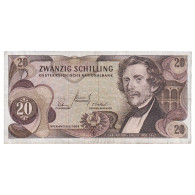 Billet, Autriche, 20 Schilling, 1967, 1967-07-02, KM:142a, TTB - Oesterreich