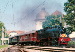 73938334 Ettlingen Personenzug Tenderlokomotive 75 118 - Ettlingen