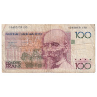 Billet, Belgique, 100 Francs, KM:140a, B - 100 Frank