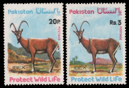 Pakistan 1976 - Mi-Nr. 413-414 ** - MNH - Wildtiere / Wild Animals - Pakistan