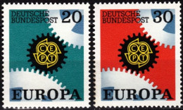 GERMANY 1967 EUROPA. Complete Set, MNH - 1967