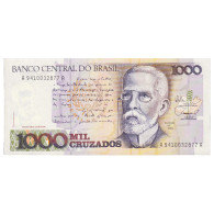 Billet, Brésil, 1000 Cruzados, Undated (1988), KM:213b, NEUF - Brésil