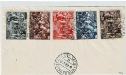 VATICANO ,serie Completa Su Busta ,qualita Splendida - Used Stamps