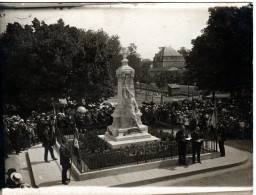 Photo 1923 - Inauguration Du Monument Aux Morts De VIVONNE (86) - Pas Carte Postale - - Vivonne