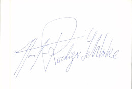 SPORT - LEICHTATHLETIK, Autograph Horst - Rüdiger Schlöske, Europameister, Olympiateilnehmer 1972 - Athlétisme