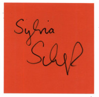 SPORT - LEICHTATHLETIK, Autograph Sylvia Schenk, Weltrekordlerin, Olympiateilnehmerin 1972 - Athlétisme