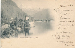 CPA ( Précurseur 1900)-21595-Suisse-Veytaux (Montreux)-Chillon Et La Dent Du Midi-Livraison Offerte - Veytaux