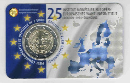 2019 BELGIQUE - 2 Euros Commémorative Coincard, E.M.I (version France) - Belgique