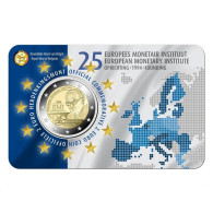 2019 BELGIQUE - 2 Euros Commémorative Coincard, E.M.I (version Flamand) - Belgio