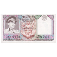 Billet, Népal, 10 Rupees, KM:24a, NEUF - Népal