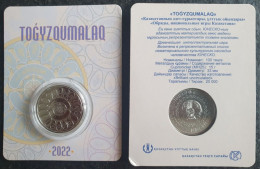 2022  Kazakhstan Kasachstan - Togyzqumalaq - Game - 100 Tenge - BLISTER - Kazajstán