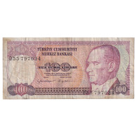 Billet, Turquie, 100 Lira, KM:194a, TB - Turquie