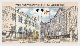 Alderney/Guernsey 2023 Joint Issue — The 75th Anniversary Of The 1948 Agreement Stamp MS/Block MNH - Alderney