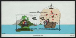 Kap Verde 1992 - Mi-Nr. Block 20 ** - MNH - Schiffe / Ships - Columbus - Cap Vert