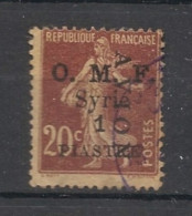 SYRIE - 1921 - Poste Aérienne PA N°YT. 7 - Type Semeuse 1pi Sur 20c Lilas-brun - Oblitéré / Used - Poste Aérienne