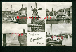 AK Emden, Ostfriesland, Mehrbild, Ungelaufen - Emden