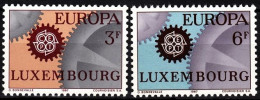 LUXEMBOURG / LUXEMBURG 1967 EUROPA. Complete Set, MNH - 1967