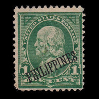 PHILIPPINES STAMP.1899-01.1c.SCOTT 213.MNG. - Filippine