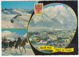 Gruß Aus Hall In Tirol  - (Österreich/Austria) - Pferdeschlitten - Hall In Tirol