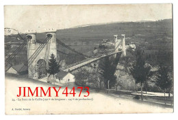 CPA - Le Pont De La Caille En 1907 ( ALLONZIER à CRUSEILLES Canton De La Roche Sur Foron Haute-Savoie ) N°24 Gardet - La Roche-sur-Foron