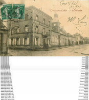WW 18 LA GUERCHE. Place Hôtel De Ville 1908 - La Guerche Sur L'Aubois