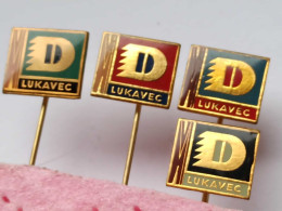 BADGE Z-98-1 - 4 PINS - Lukavec, SLOVENIA, Wood Industry, Industrie Du Bois, MEUBLES, Furniture - Lots