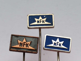 BADGE Z-98-7 - 3 PINS -  NFK - ELECTRO KABEL NOVI SAD, CABLE - Sets