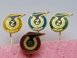 BADGE Z-98-8 - 4 PINS - JIHLAVA - Loten