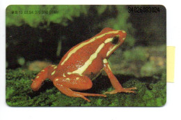 GRENOUILLE  FROG City Zoo Télécarte Allemagne S 10 Phonecard Telefonkarte (J 912) - S-Series : Guichets Publicité De Tiers