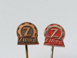 BADGE Z-98-11 - 2 PINS -  ZIMOD - Lots