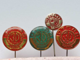 BADGE Z-98-12 - 4 PINS - Otpad Skopje, Macedonia, Déchets, Waste - Lots