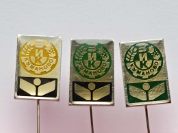 BADGE Z-98-13 - 3 PINS - ZIK KUMANOVO MACEDONIA, Agriculture - Sets