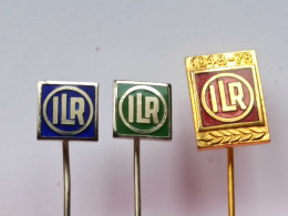 BADGE Z-98-14 - 3 PINS - IVO LOLA RIBAR , ILR, ZELEZNIK, SERBIA, Machinery And Equipment Joint Stock Company - Loten