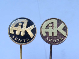 BADGE Z-98-18 - 2 PINS - AIK SENTA, SERBIA - Loten