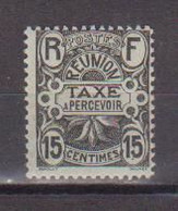 REUNION        N°  YVERT  TAXE 8  NEUF AVEC CHARNIERES      ( CHARN   01/ 16 ) - Postage Due