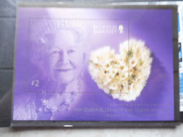 Guernesey Guernsey Bl Bloc Blok Sheet 48 Neuve ** Mnh 2002 Queen Mother Reine Mere - Guernesey