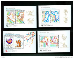 Korea Olympia 1988 , No: 4 Blocks .  MNH ** Postfrisch #452 - Corée Du Sud